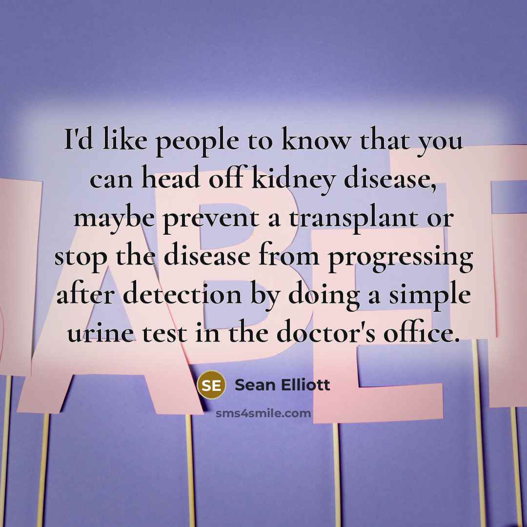 “I'd like people to know that you can head off…” quote by Sean Elliott