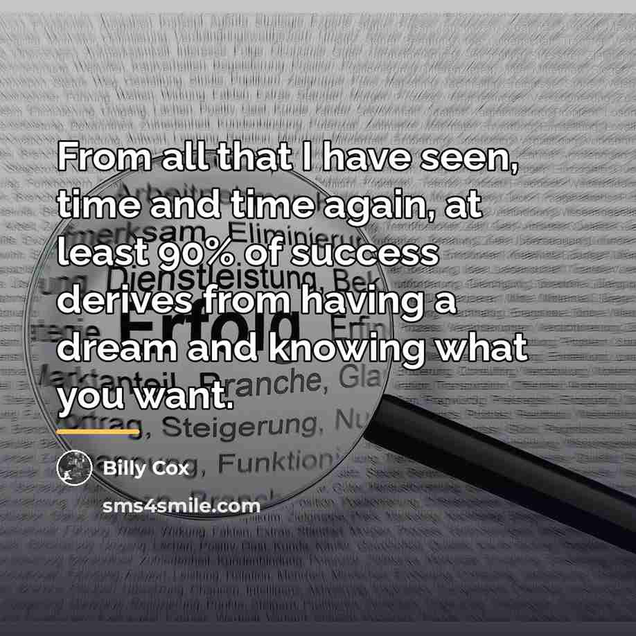 “From all that I have seen, time and time again,…” quote by Billy Cox