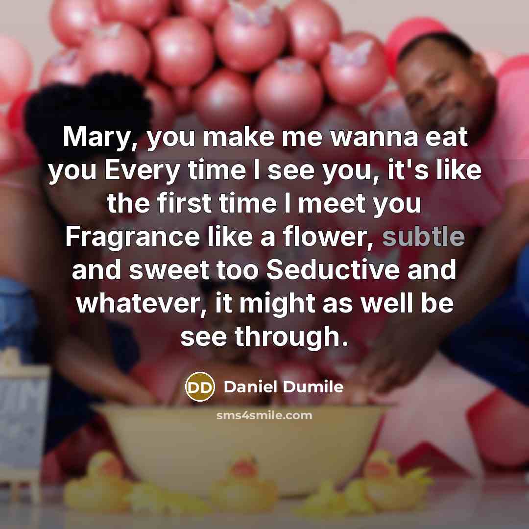 “Mary, you make me wanna eat you Every time I…” quote by Daniel Dumile