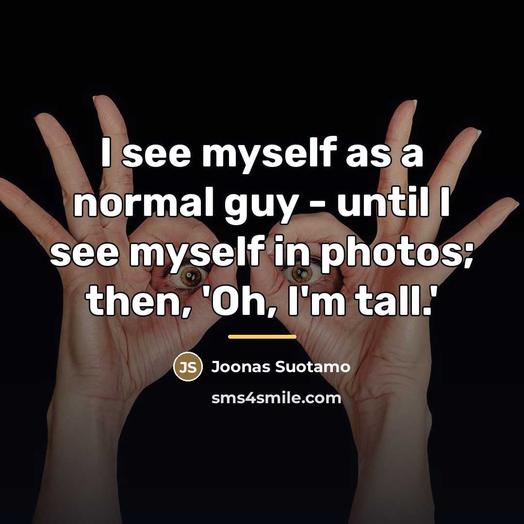 “I see myself as a normal guy - until I…” quote by Joonas Suotamo