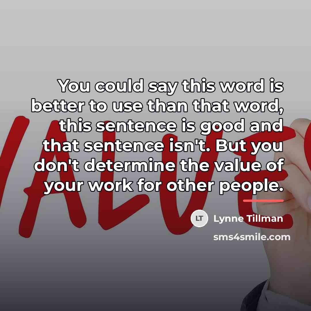 “You could say this word is better to use than…” quote by Lynne Tillman