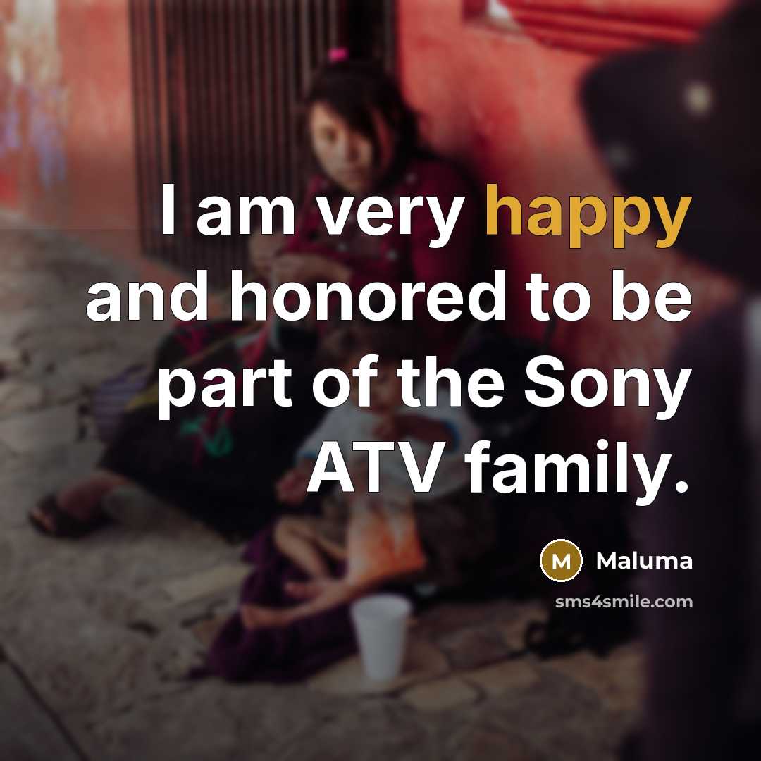 “I am very happy and honored to be part of…” quote by Maluma