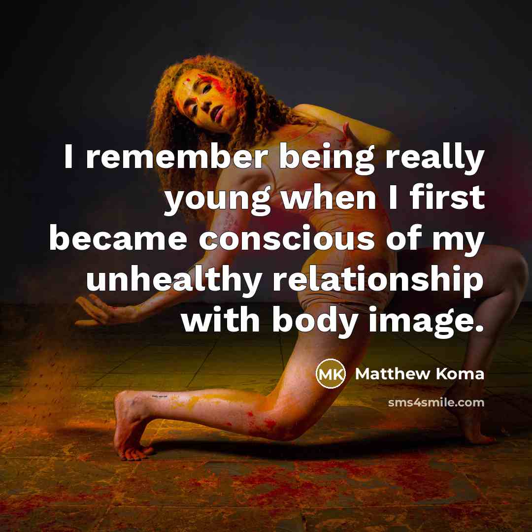 “I remember being really young when I first became conscious…” quote by Matthew Koma