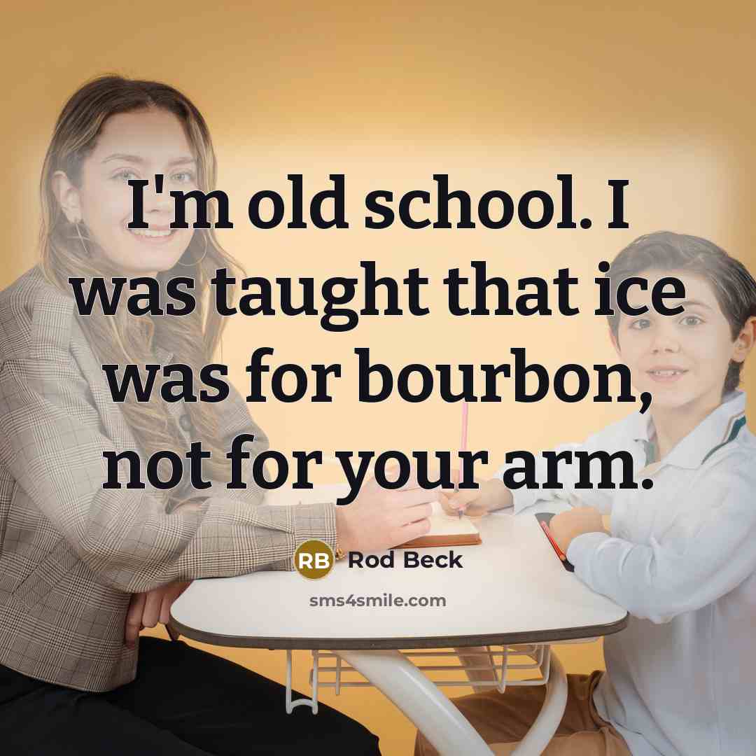 “I'm old school. I was taught that ice was for…” quote by Rod Beck