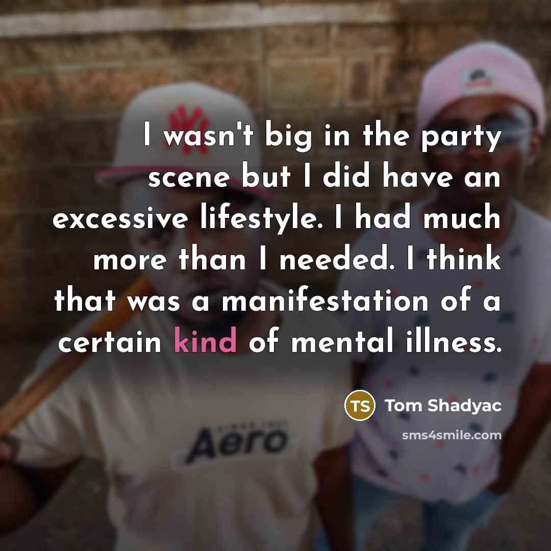 “I wasn't big in the party scene but I did…” quote by Tom Shadyac