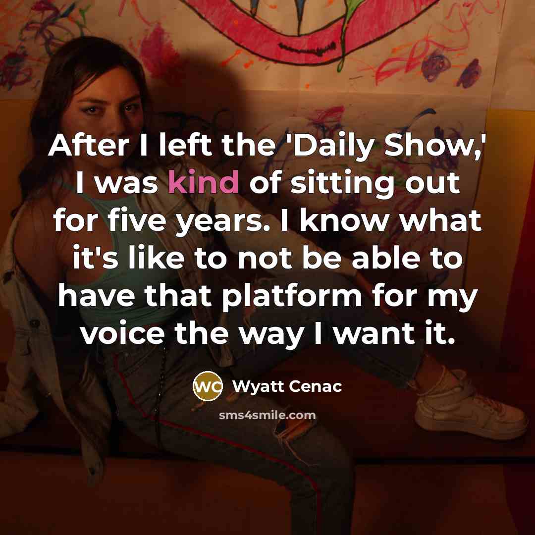 “After I left the 'Daily Show,' I was kind of…” quote by Wyatt Cenac