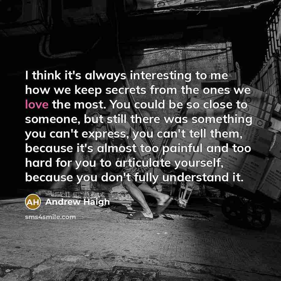 “I think it's always interesting to me how we keep…” quote by Andrew Haigh
