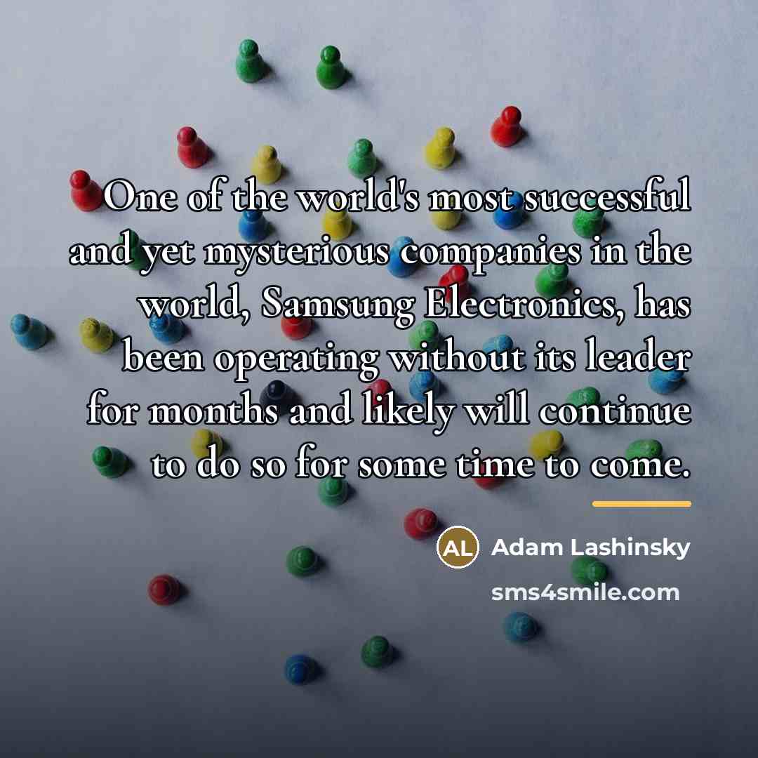 “One of the world's most successful and yet mysterious companies…” quote by Adam Lashinsky