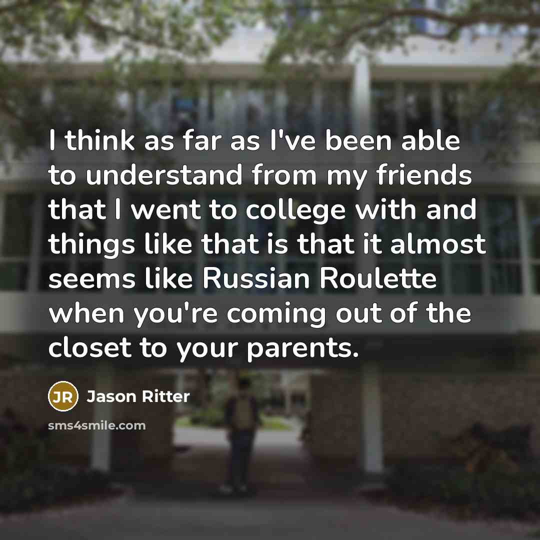 “I think as far as I've been able to understand…” quote by Jason Ritter