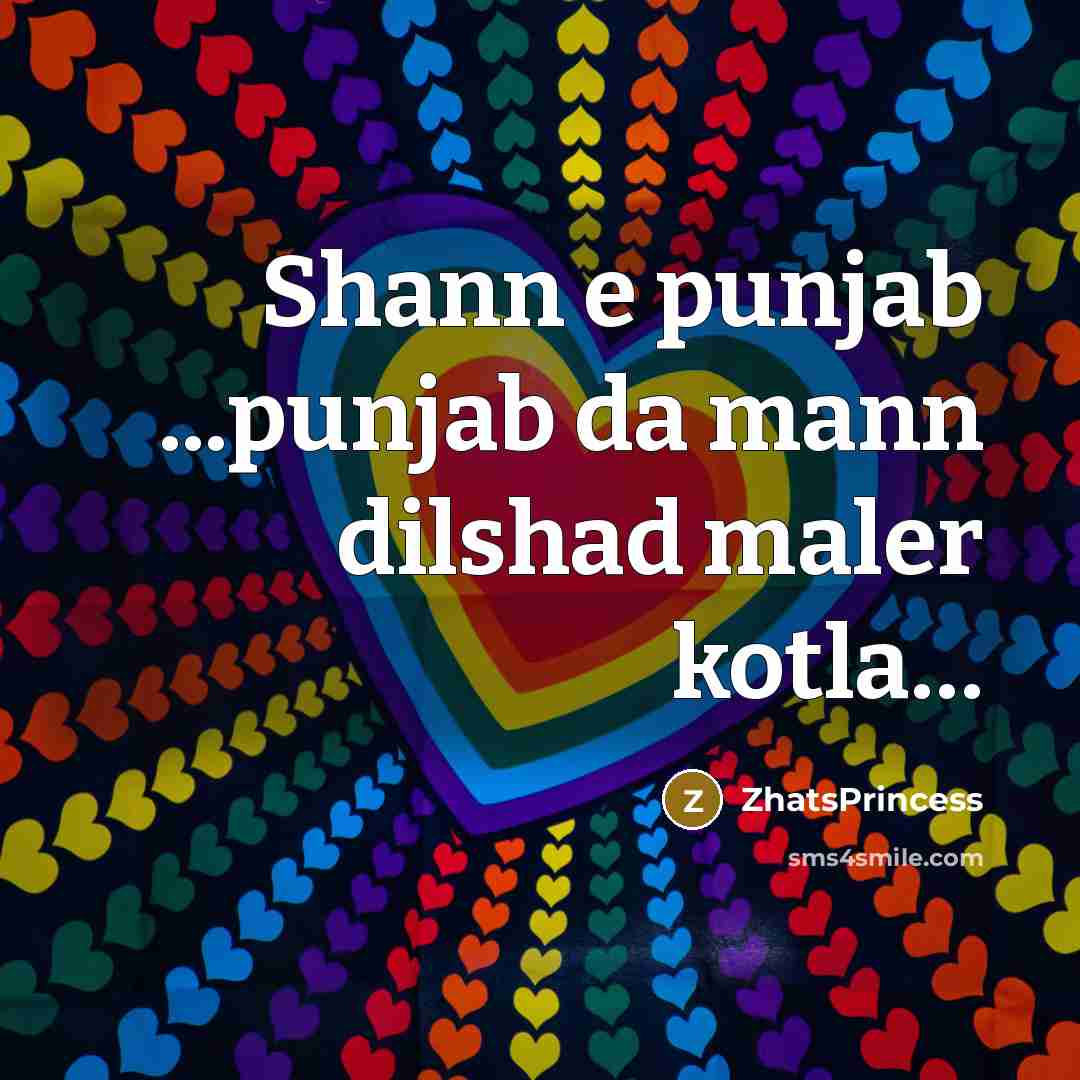 “Shann e punjab ...punjab da mann dilshad maler kotla......…” quote by ZhatsPrincess