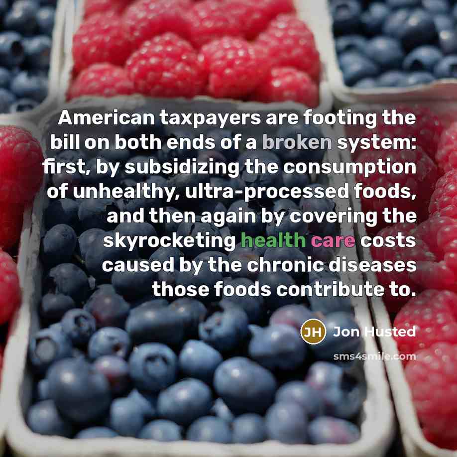 “American taxpayers are footing the bill on both ends of…” quote by Jon Husted