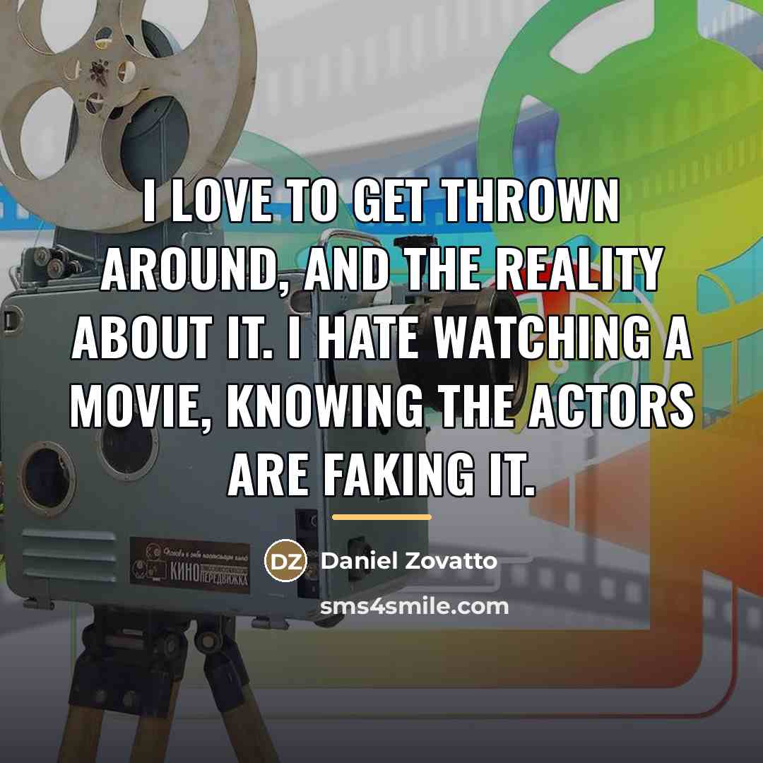 “I love to get thrown around, and the reality about…” quote by Daniel Zovatto