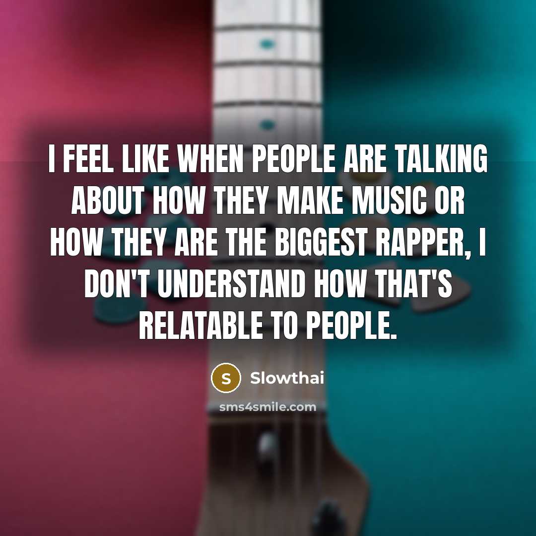 “I feel like when people are talking about how they…” quote by Slowthai