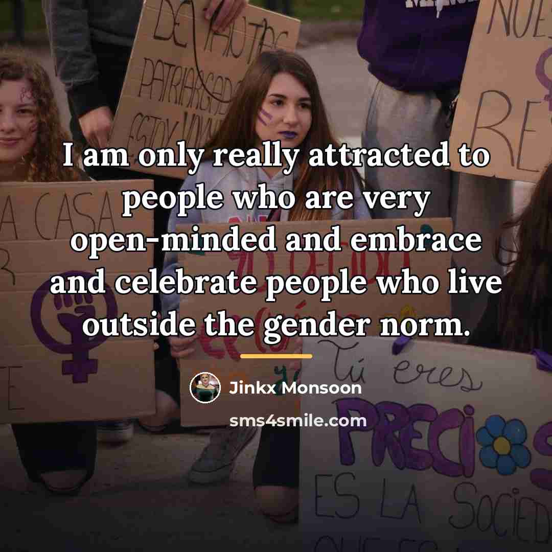 “I am only really attracted to people who are very…” quote by Jinkx Monsoon
