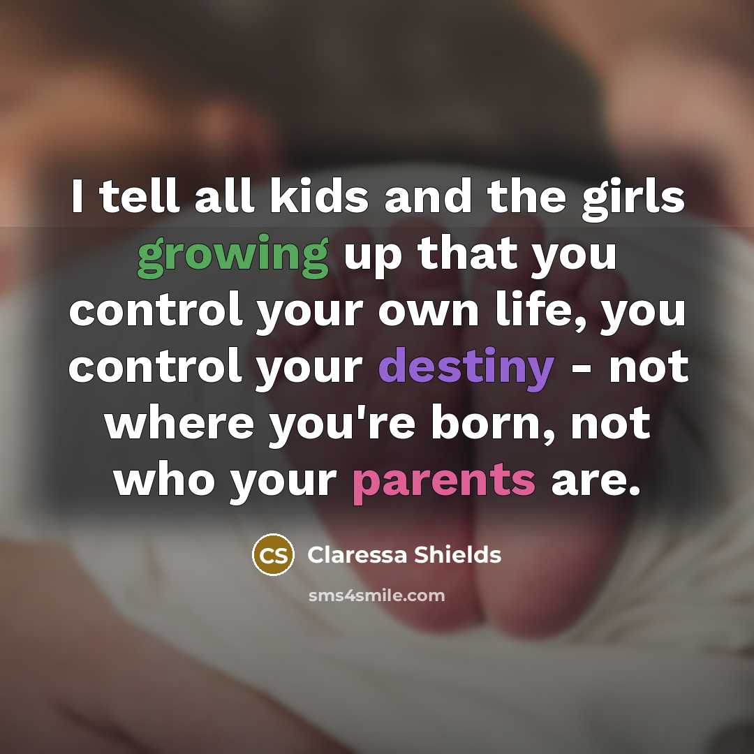 “I tell all kids and the girls growing up that…” quote by Claressa Shields