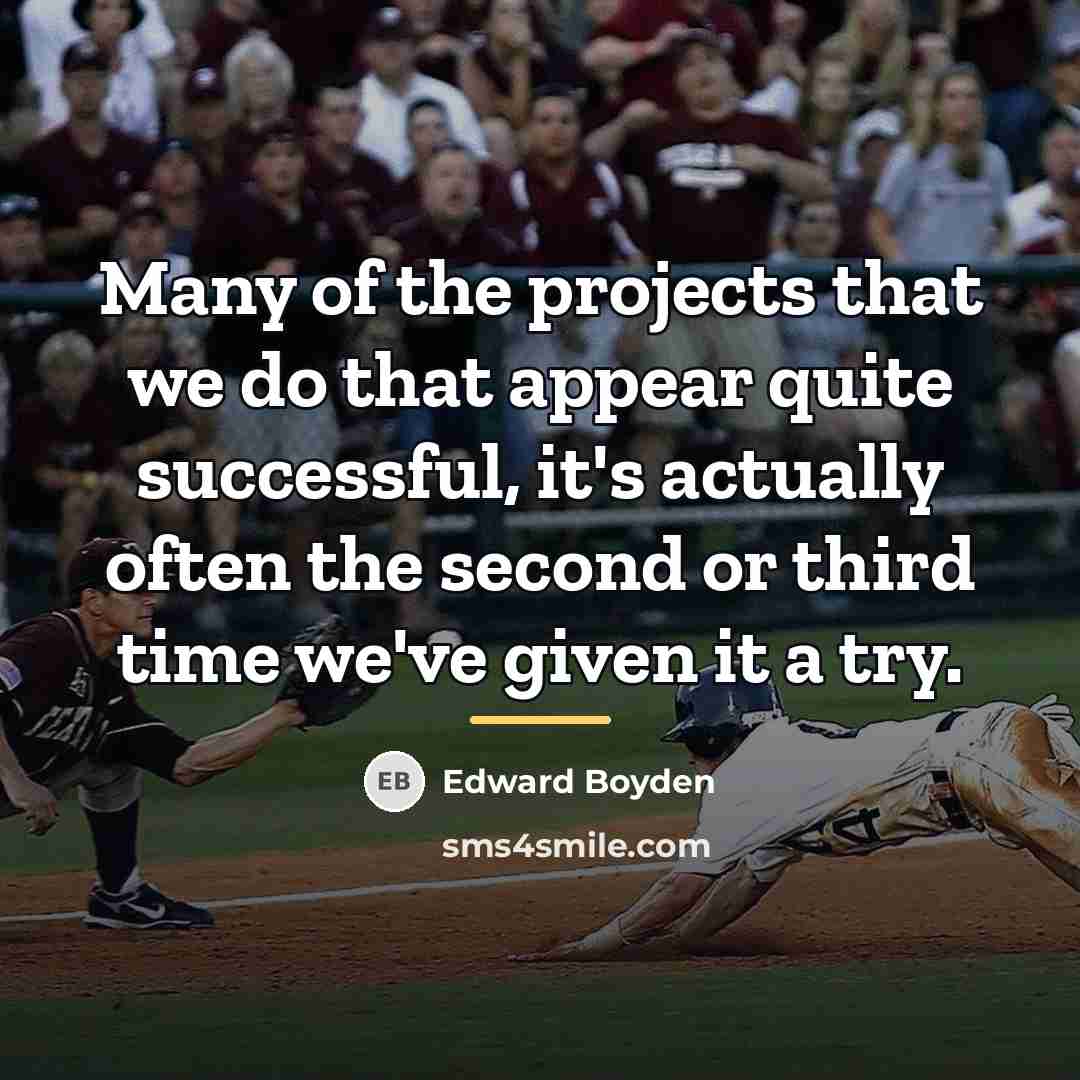 “Many of the projects that we do that appear quite…” quote by Edward Boyden