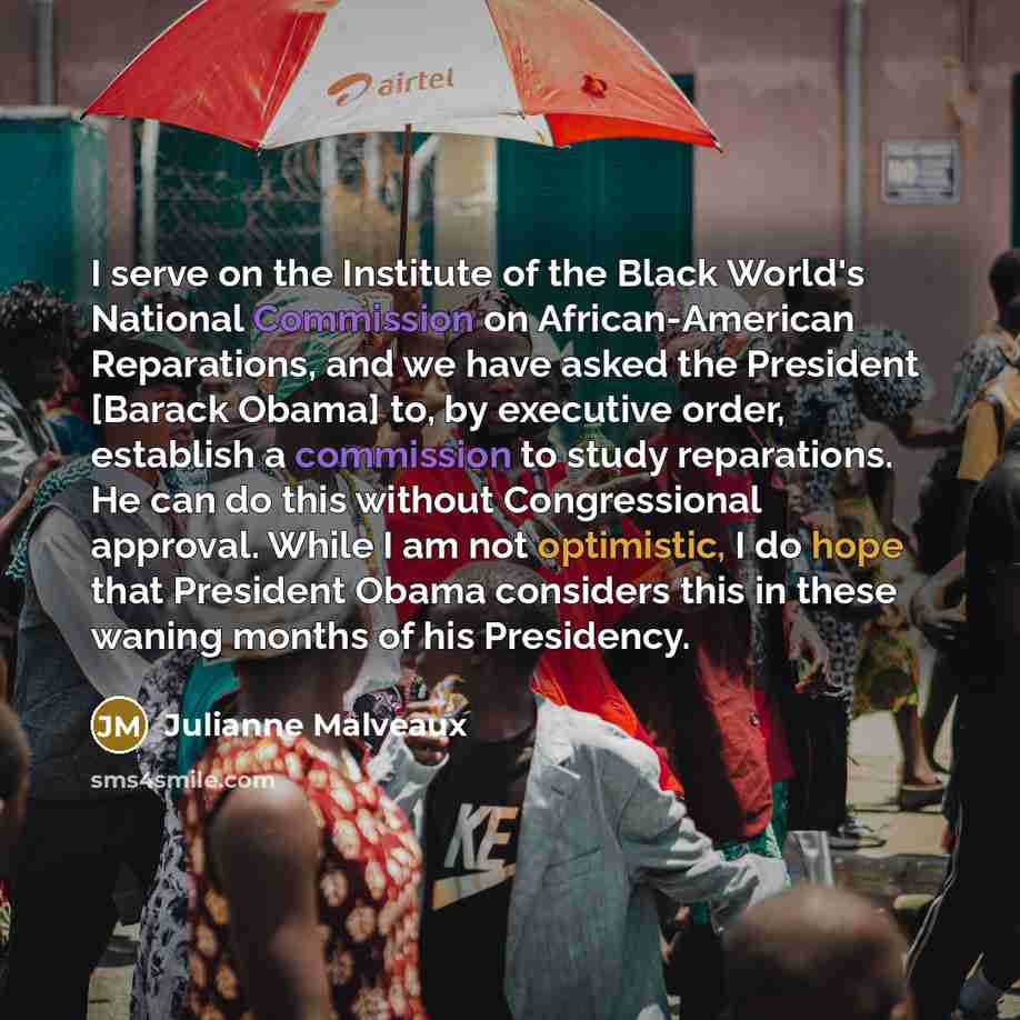 “I serve on the Institute of the Black World's National…” quote by Julianne Malveaux