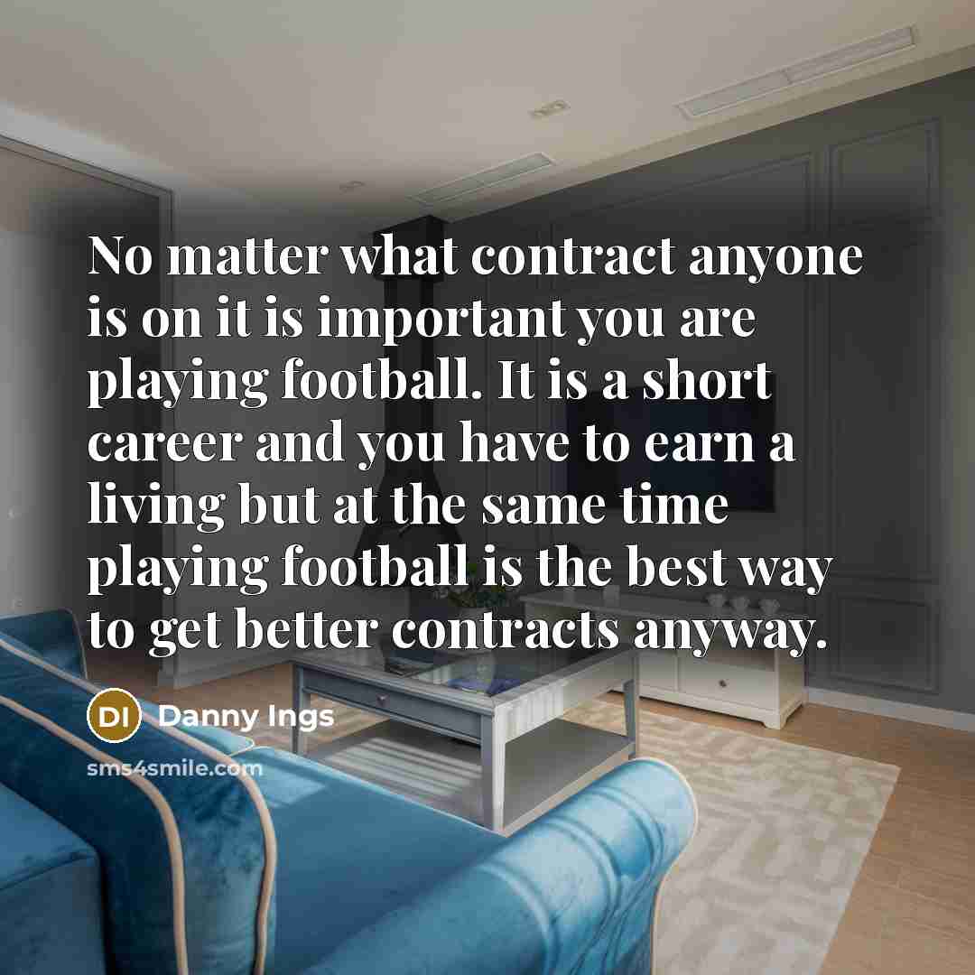 “No matter what contract anyone is on it is important…” quote by Danny Ings