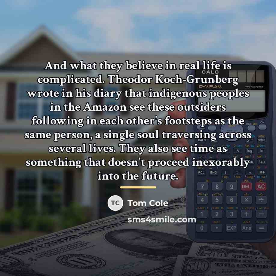 “And what they believe in real life is complicated. Theodor…” quote by Tom Cole
