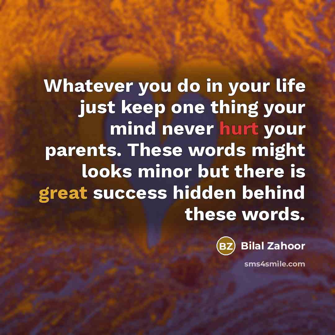 “Whatever you do in your life just keep one thing…” quote by Bilal Zahoor