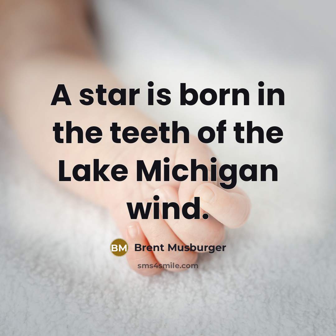 “A star is born in the teeth of the Lake…” quote by Brent Musburger