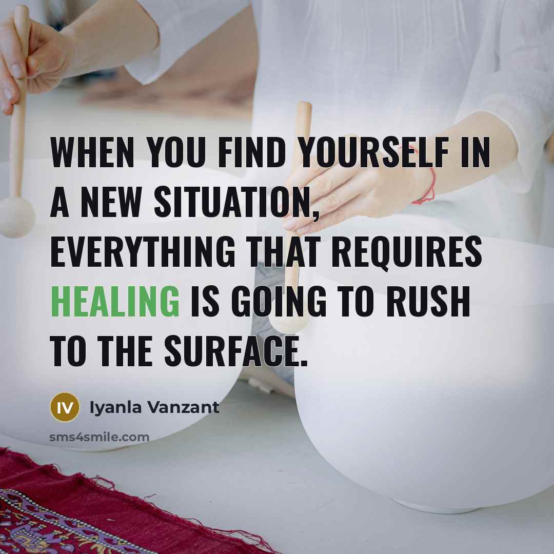 “When you find yourself in a new situation, everything that…” quote by Iyanla Vanzant