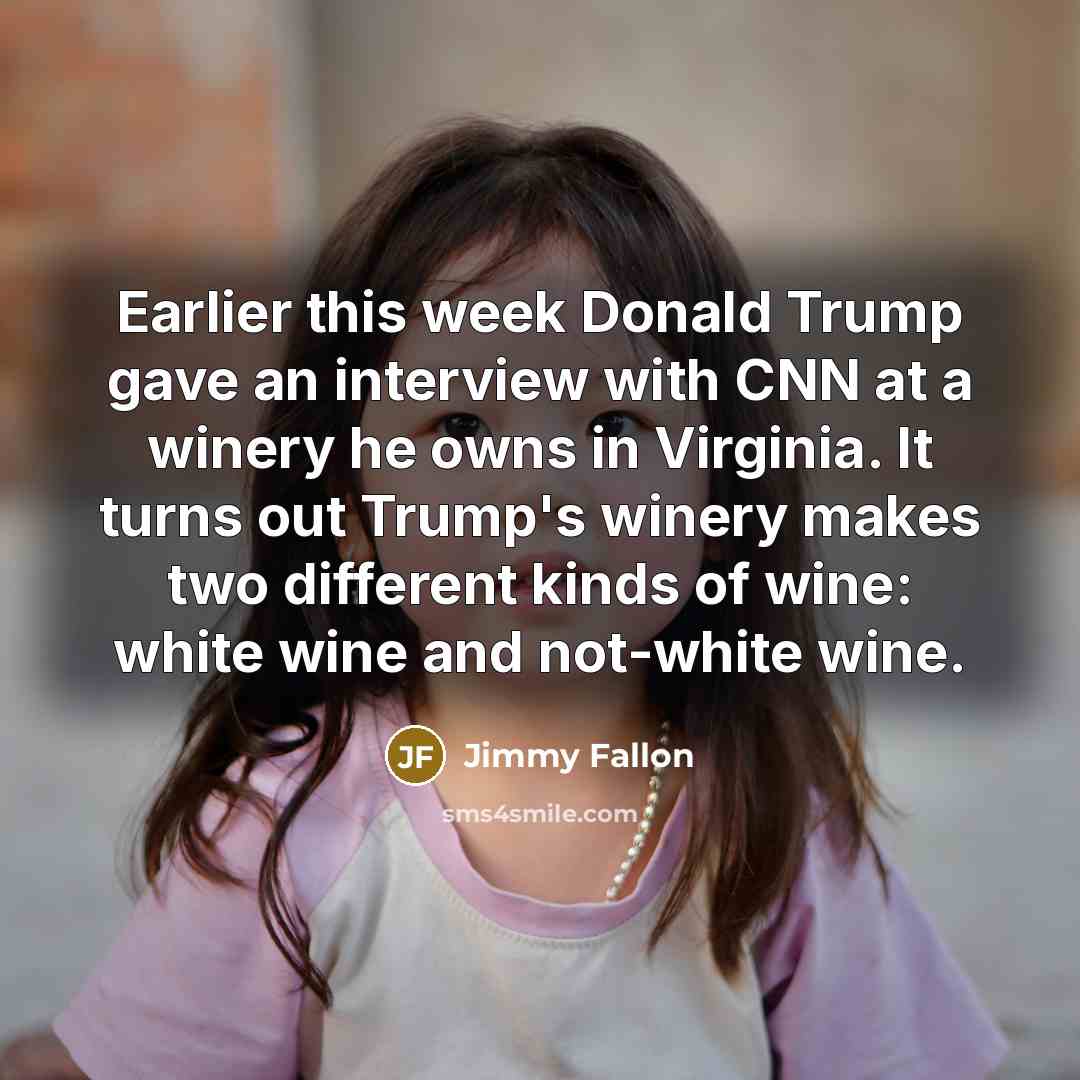 “Earlier this week Donald Trump gave an interview with CNN…” quote by Jimmy Fallon