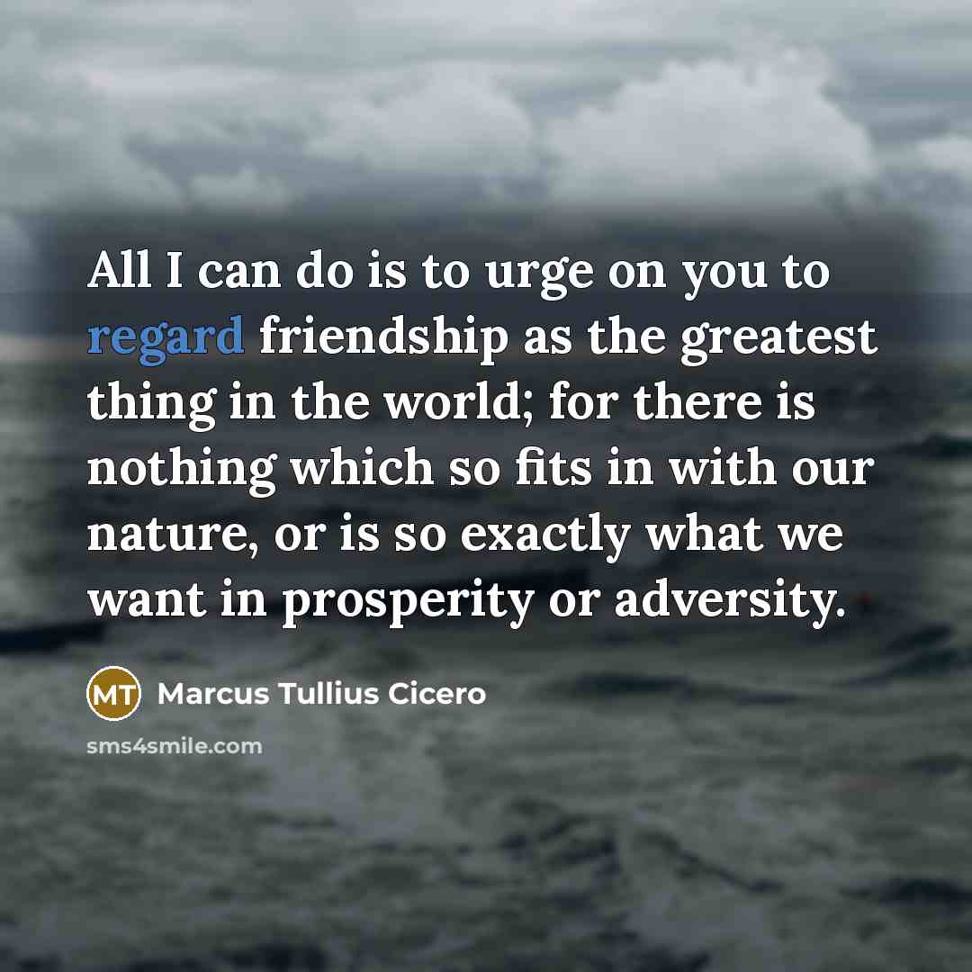 “All I can do is to urge on you to…” quote by Marcus Tullius Cicero