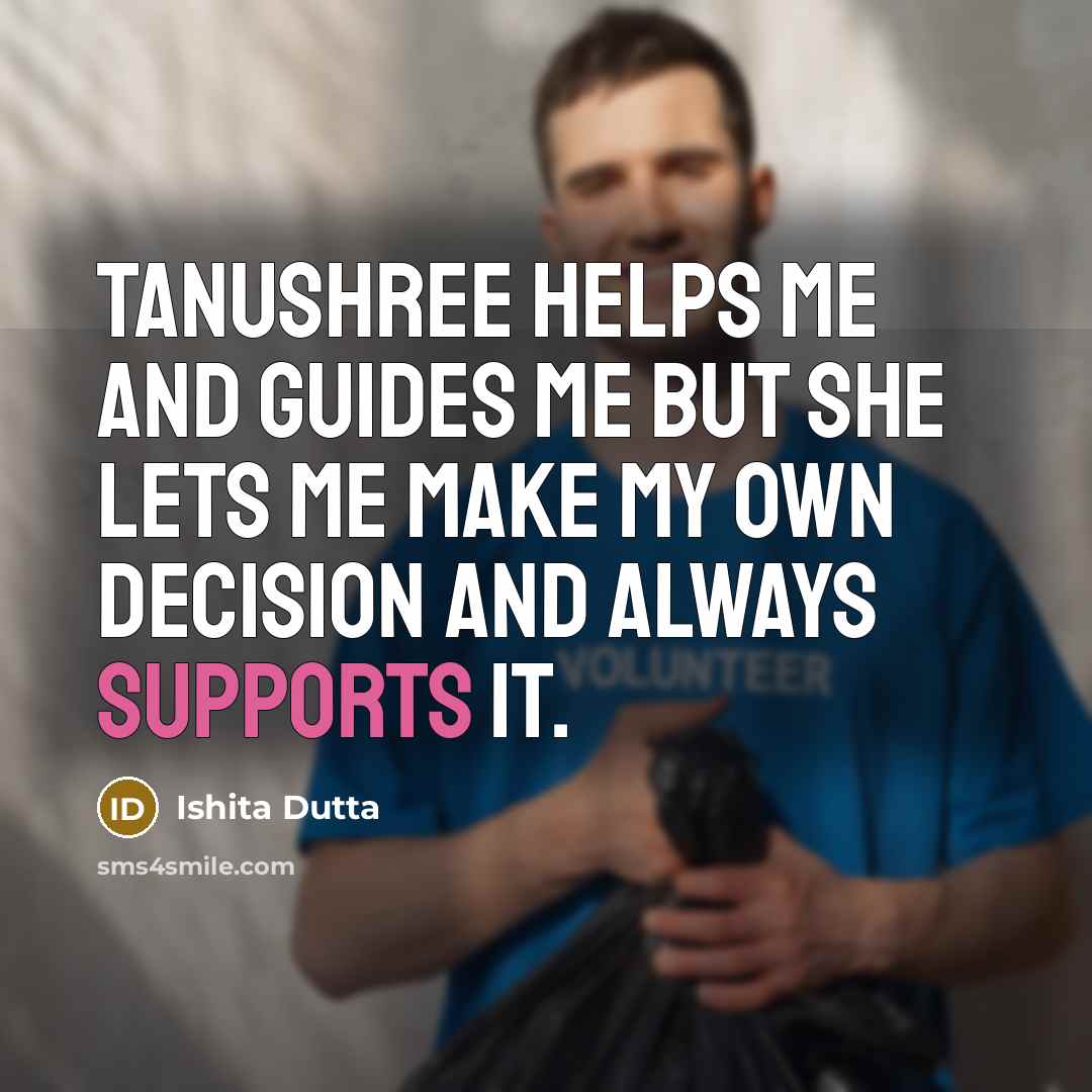 “Tanushree helps me and guides me but she lets me…” quote by Ishita Dutta