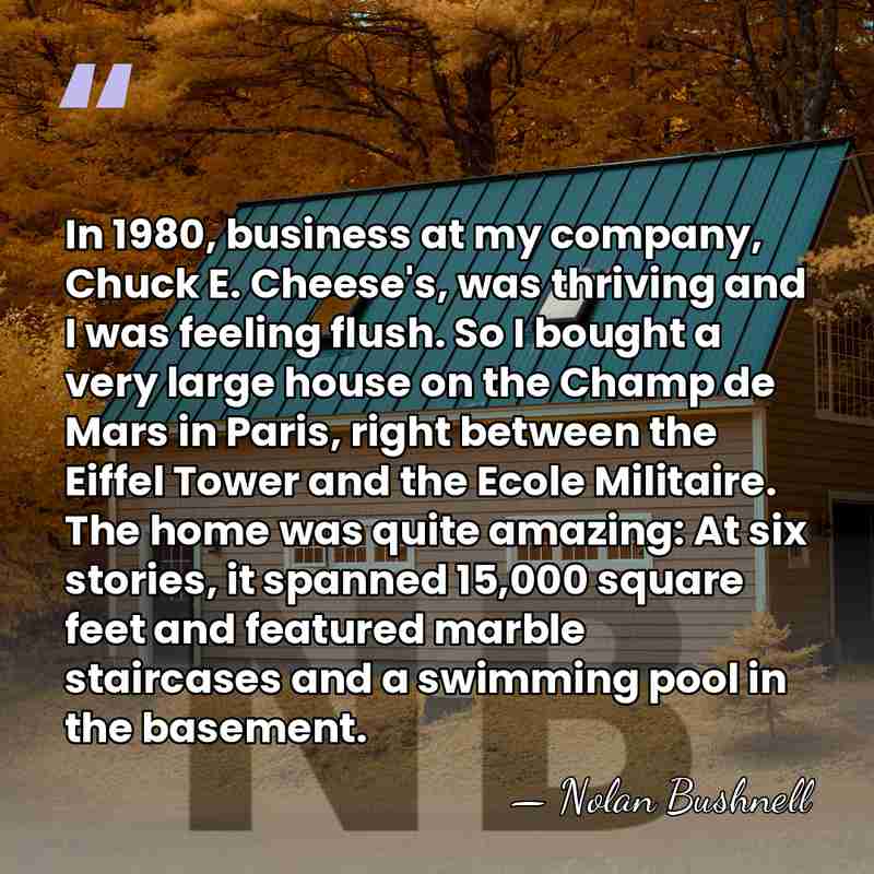 In 1980, business at my company, Chuck E. Cheese's, was thriving and&hellip; - Nolan Bushnell
