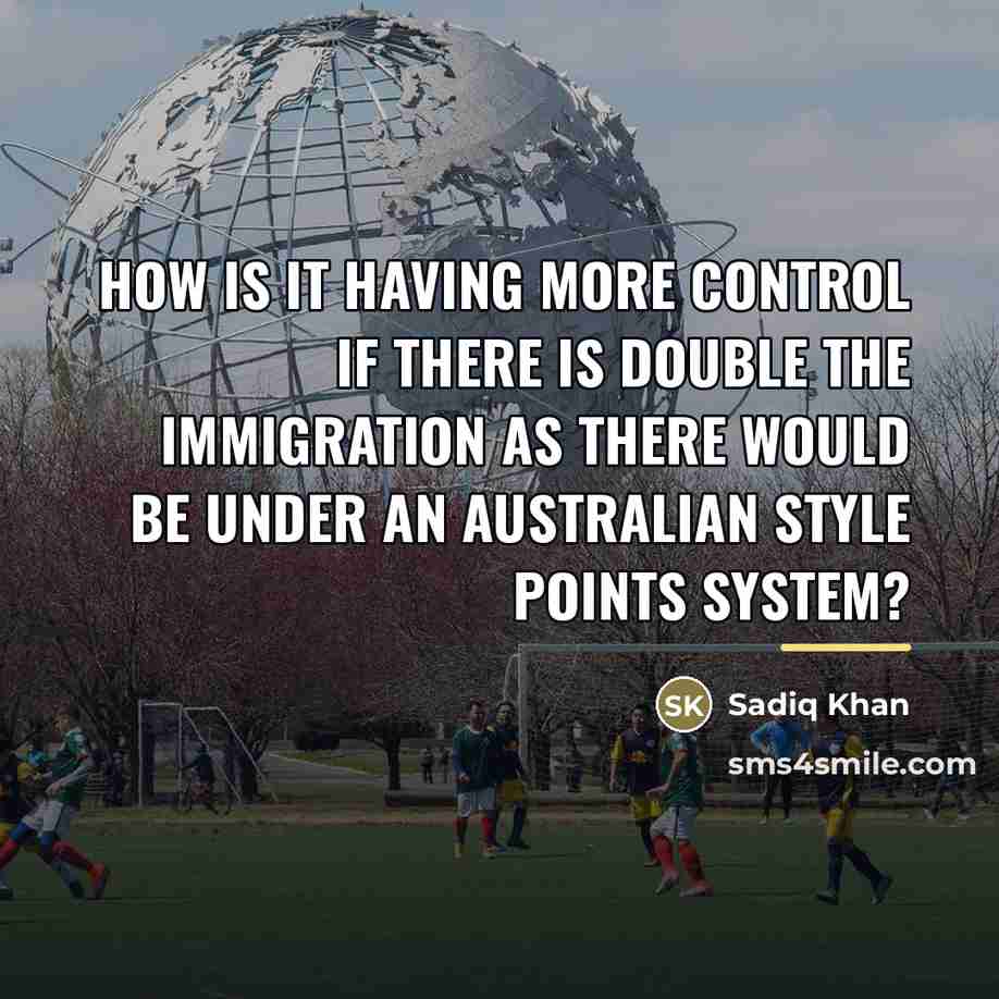 “How is it having more control if there is double…” quote by Sadiq Khan