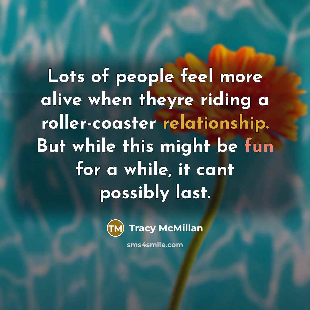 “Lots of people feel more alive when theyre riding a…” quote by Tracy McMillan