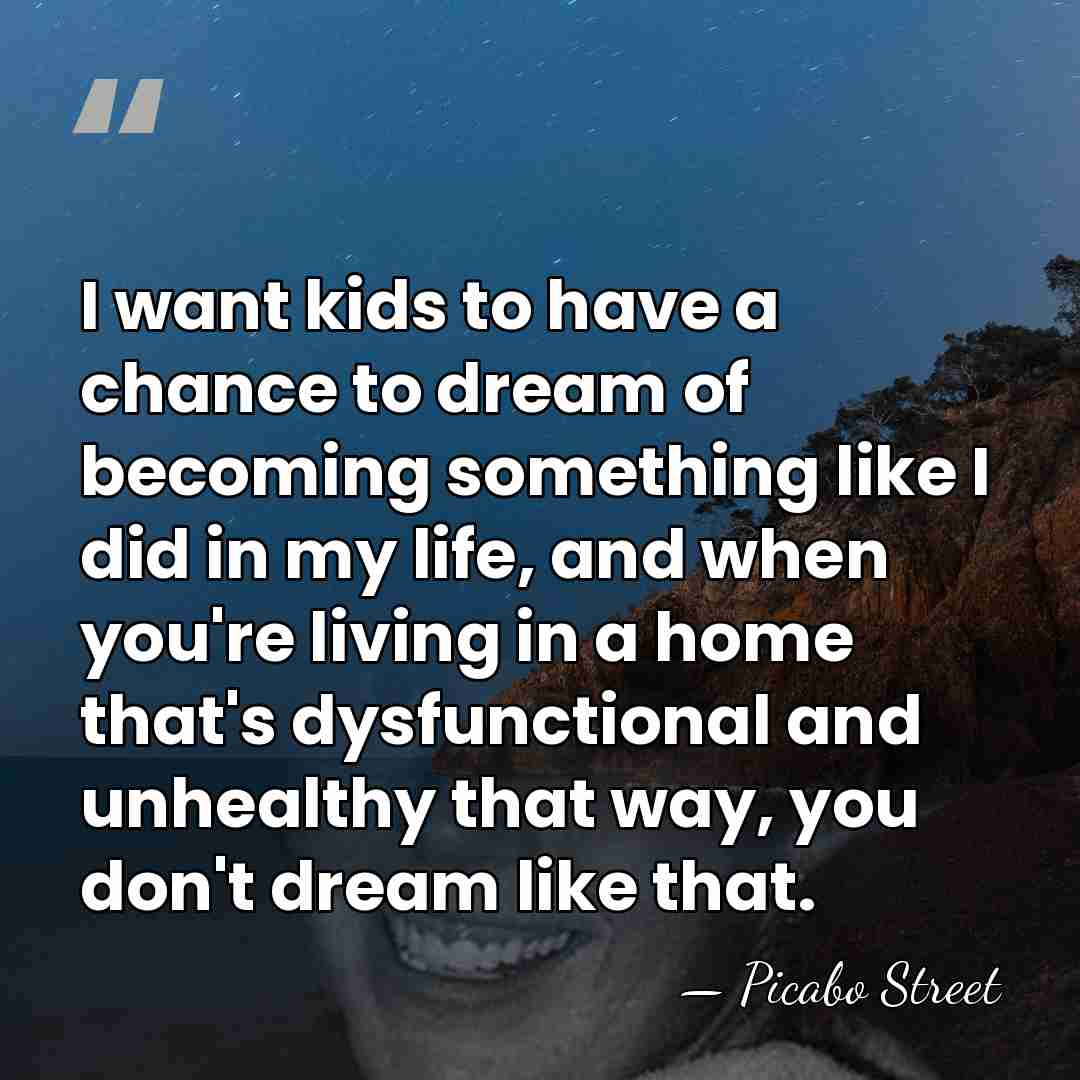 I want kids to have a chance to dream of becoming something&hellip; - Picabo Street