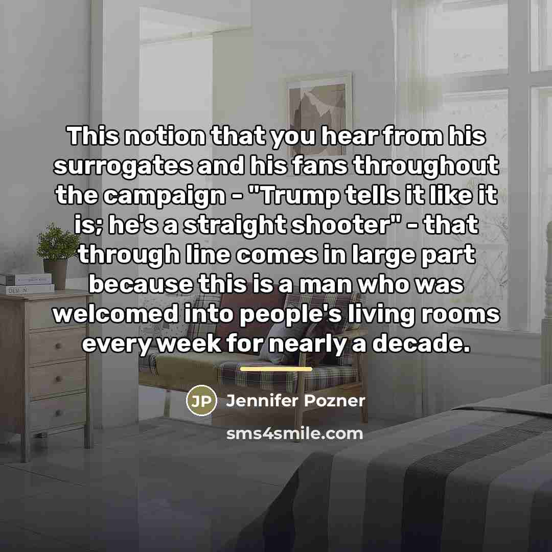 “This notion that you hear from his surrogates and his…” quote by Jennifer Pozner