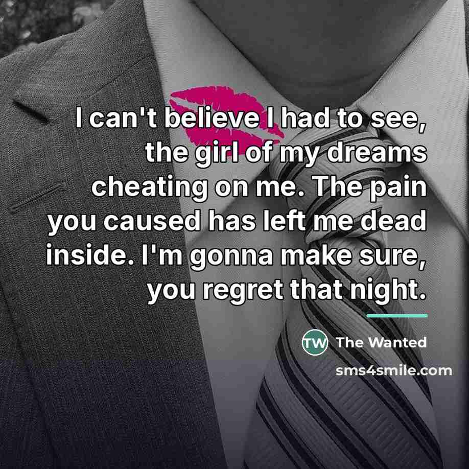“I can't believe I had to see, the girl of…” quote by The Wanted
