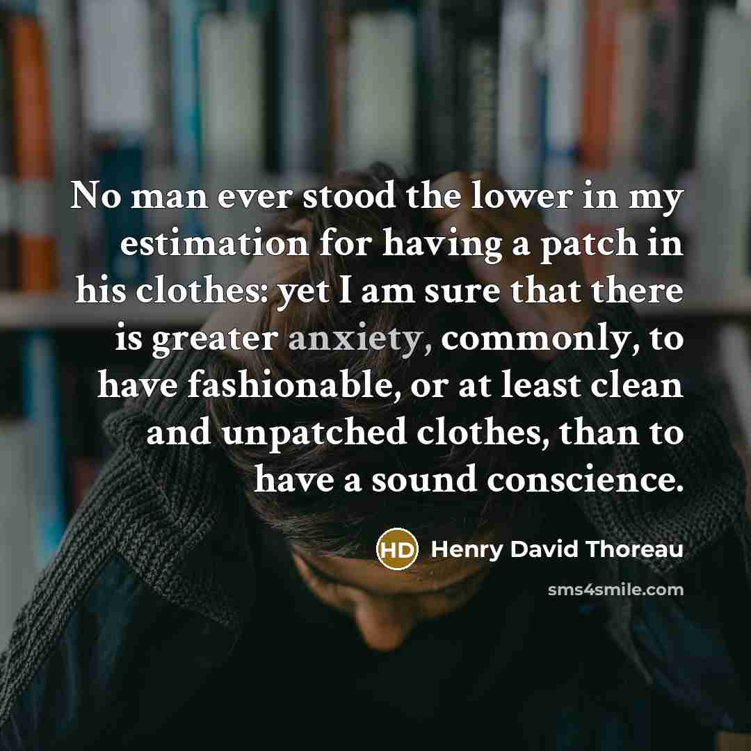 “No man ever stood the lower in my estimation for…” quote by Henry David Thoreau