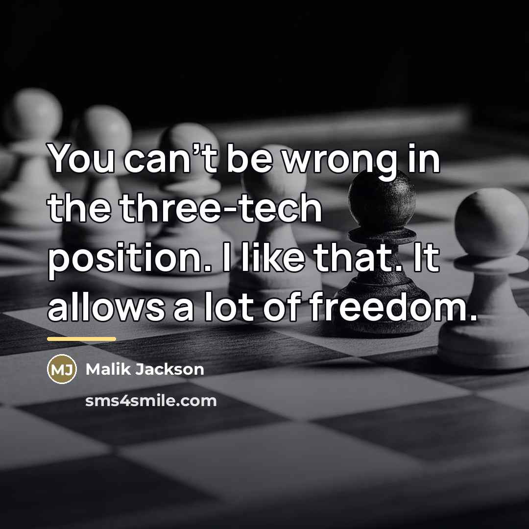 “You can't be wrong in the three-tech position. I like…” quote by Malik Jackson