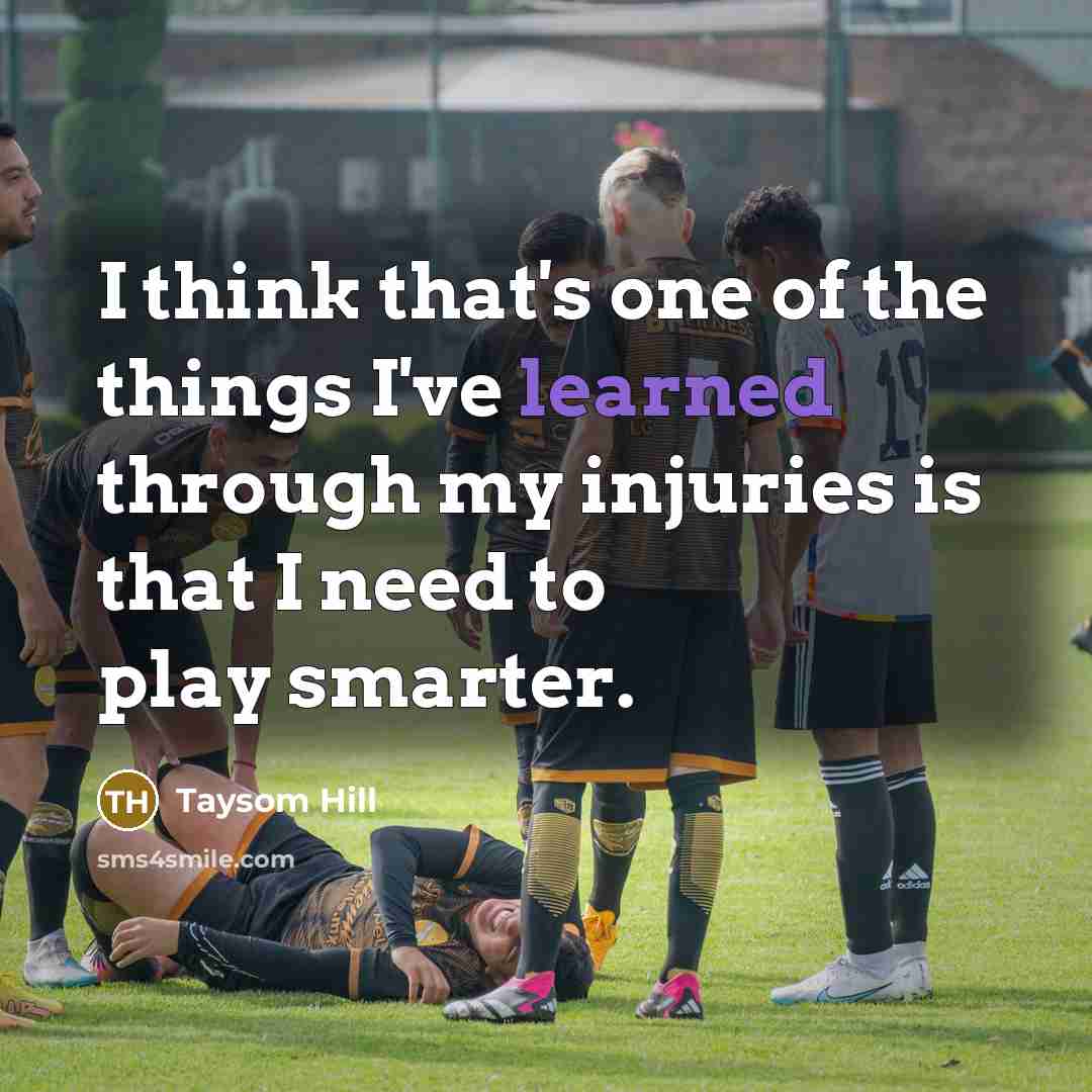 “I think that's one of the things I've learned through…” quote by Taysom Hill