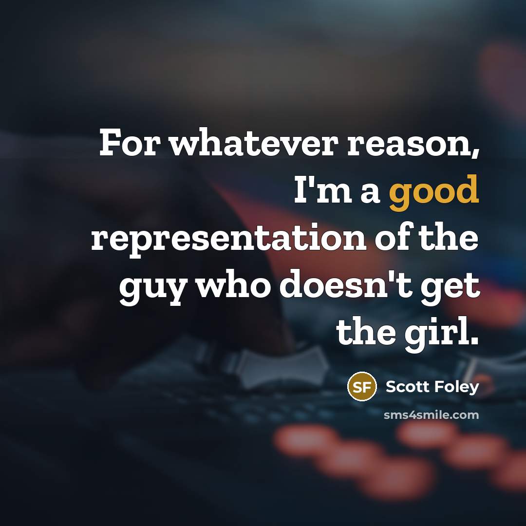 “For whatever reason, I'm a good representation of the guy…” quote by Scott Foley