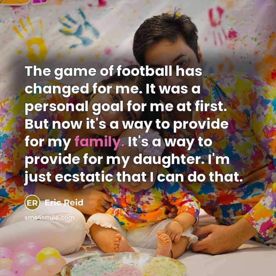 “The game of football has changed for me. It was…” quote by Eric Reid