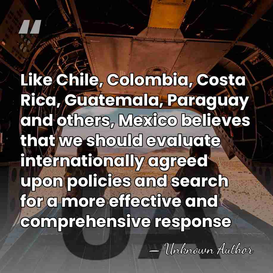 Like Chile, Colombia, Costa Rica, Guatemala, Paraguay and others, Mexico believes that&hellip; - Jose Antonio Meade Kuribrena