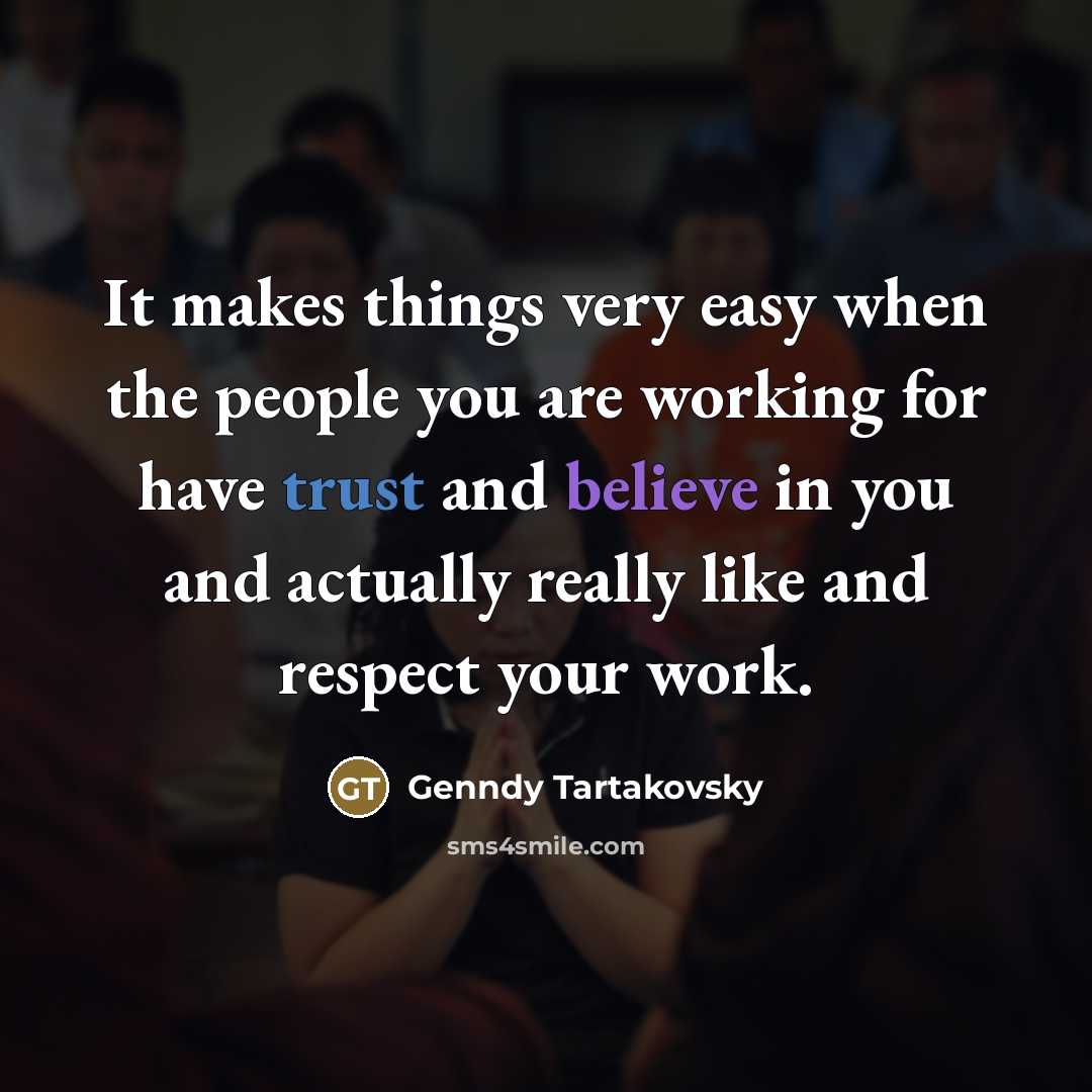 “It makes things very easy when the people you are…” quote by Genndy Tartakovsky