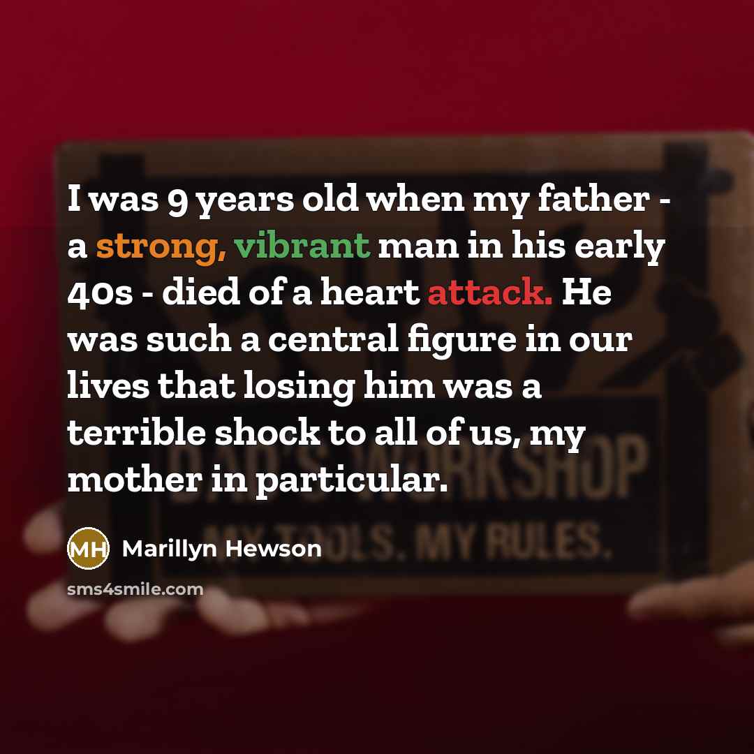 “I was 9 years old when my father - a…” quote by Marillyn Hewson