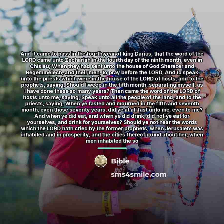 “And it came to pass in the fourth year of…” quote by Bible