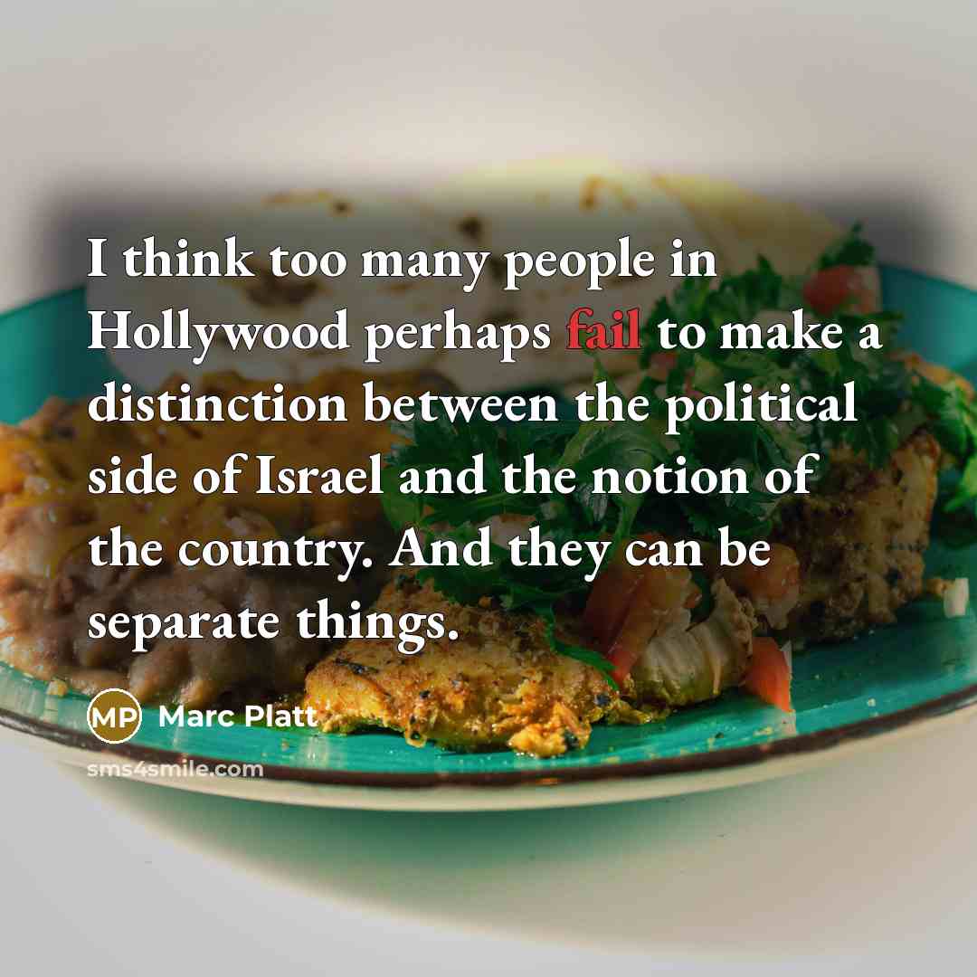 “I think too many people in Hollywood perhaps fail to…” quote by Marc Platt