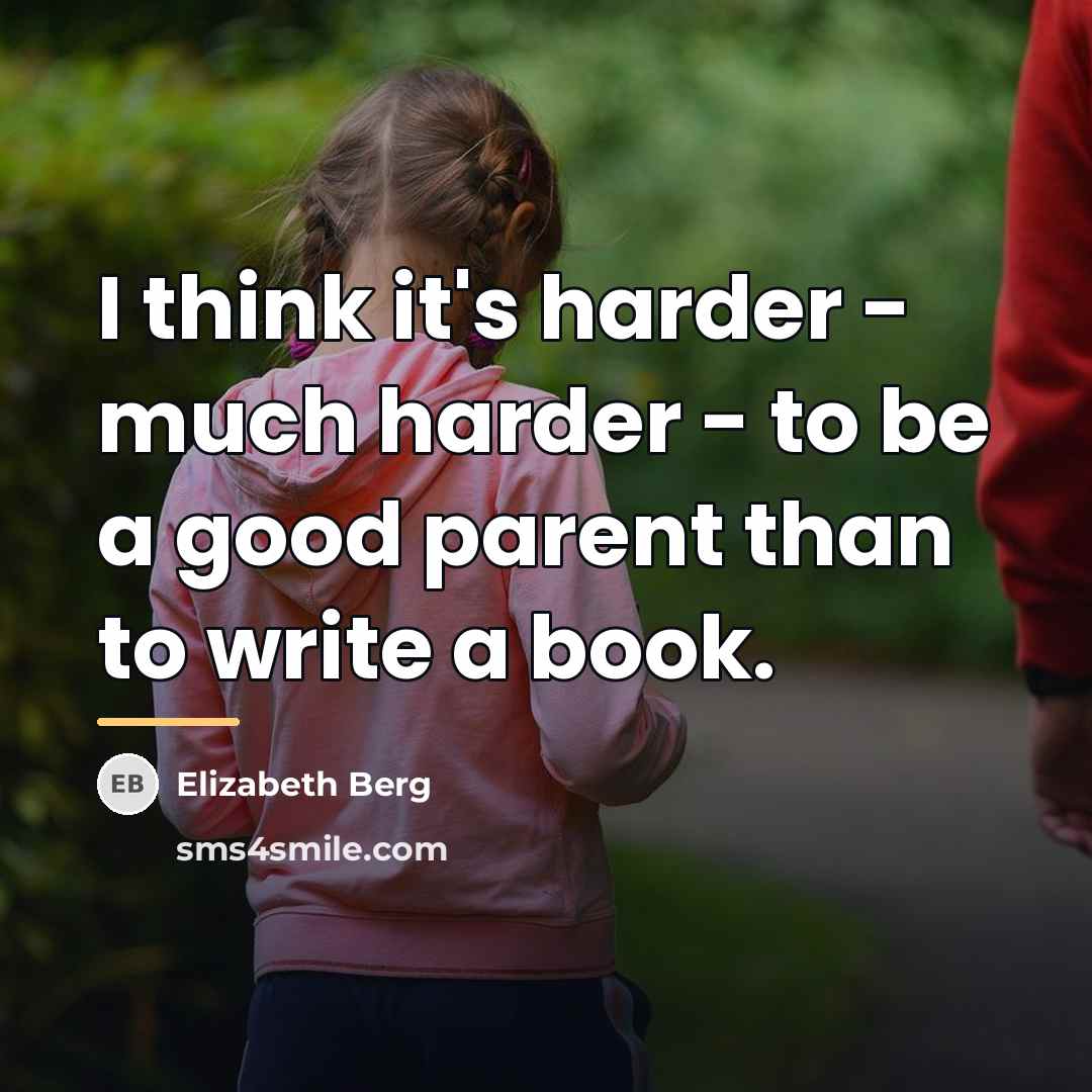 “I think it's harder - much harder - to be…” quote by Elizabeth Berg