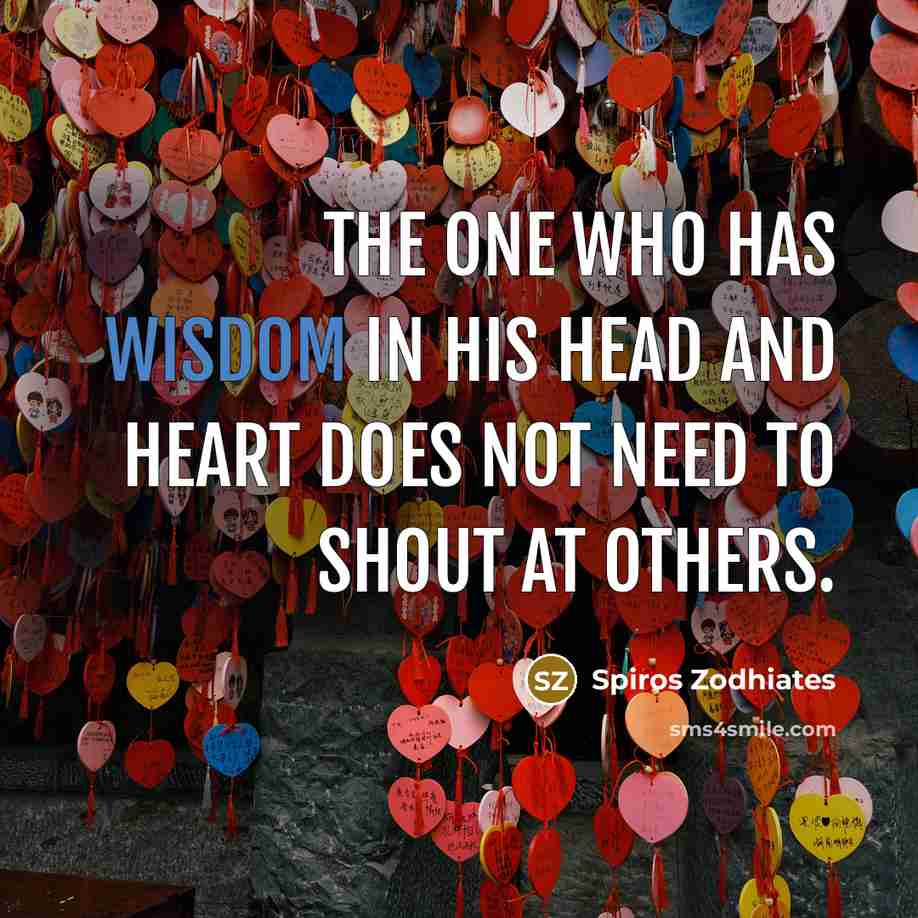 “The one who has wisdom in his head and heart…” quote by Spiros Zodhiates