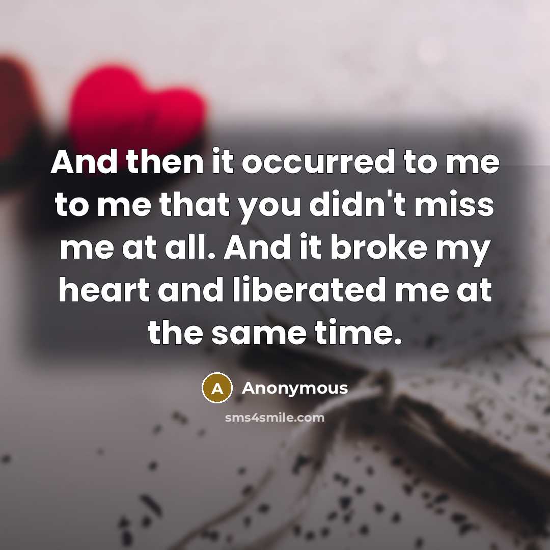 “And then it occurred to me to me that you…” quote by Anonymous