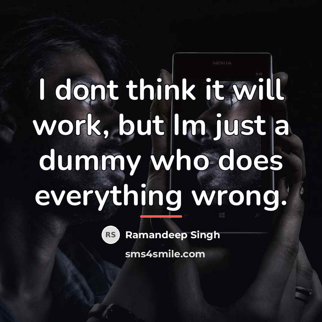“I dont think it will work, but Im just a…” quote by Ramandeep Singh