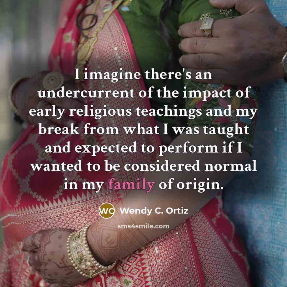 “I imagine there's an undercurrent of the impact of early…” quote by Wendy C. Ortiz